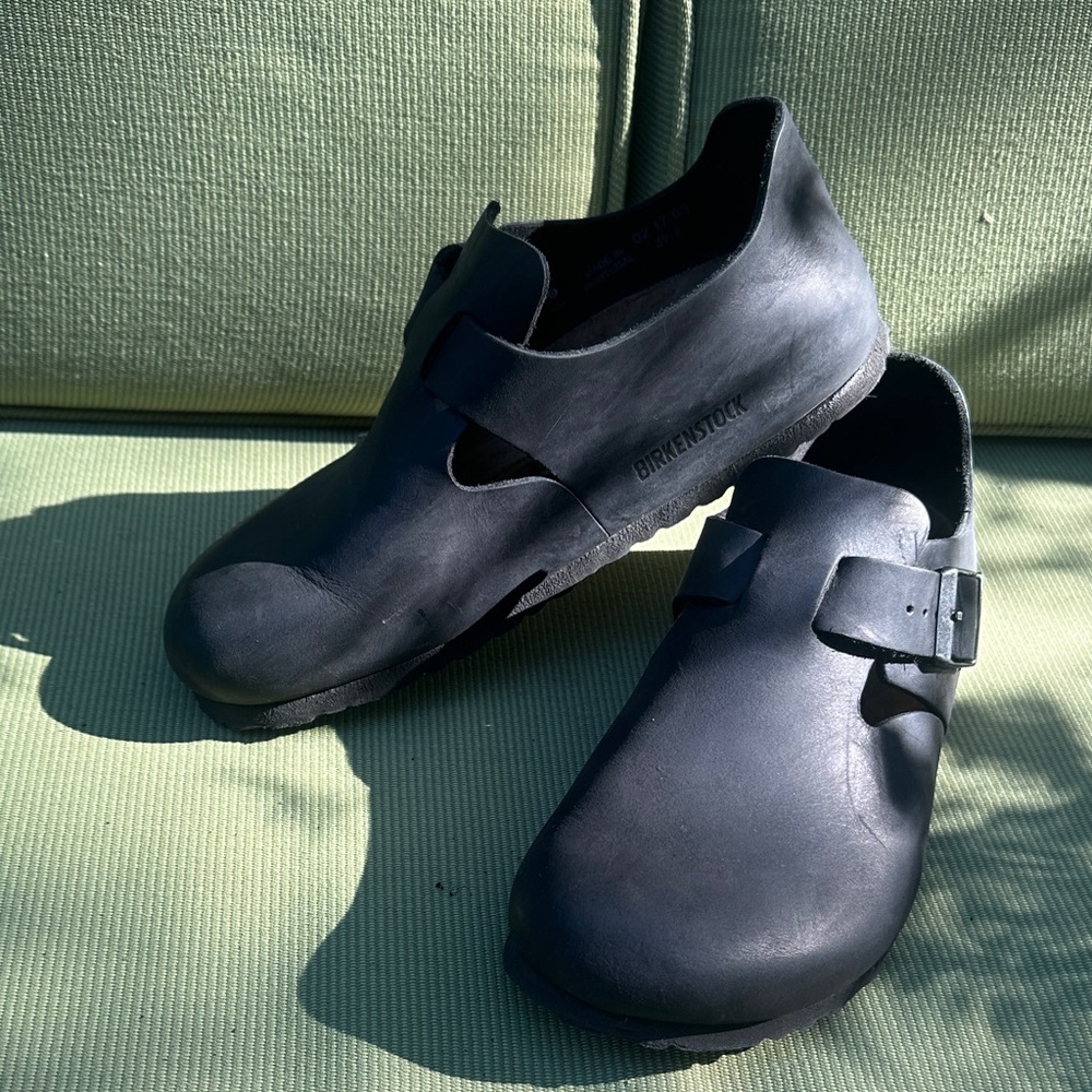 Birkenstock London Black 39 Flats & Loafers